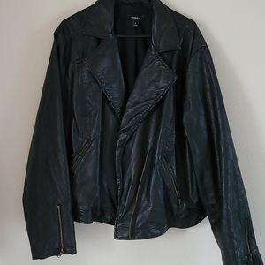 Torrid Leather Biker Jacket